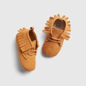 GAP Kids Moccasins with Fringe - Brown